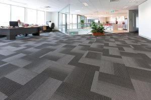 Choose the best material for office carpets tile installation?