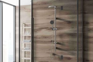 Can wall panels be used in the shower?