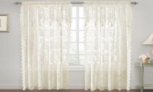 Enhancing Spaces with Elegant Lace Curtains: Ideal for Residential and Official Use