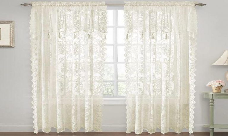 Enhancing Spaces with Elegant Lace Curtains: Ideal for Residential and Official Use